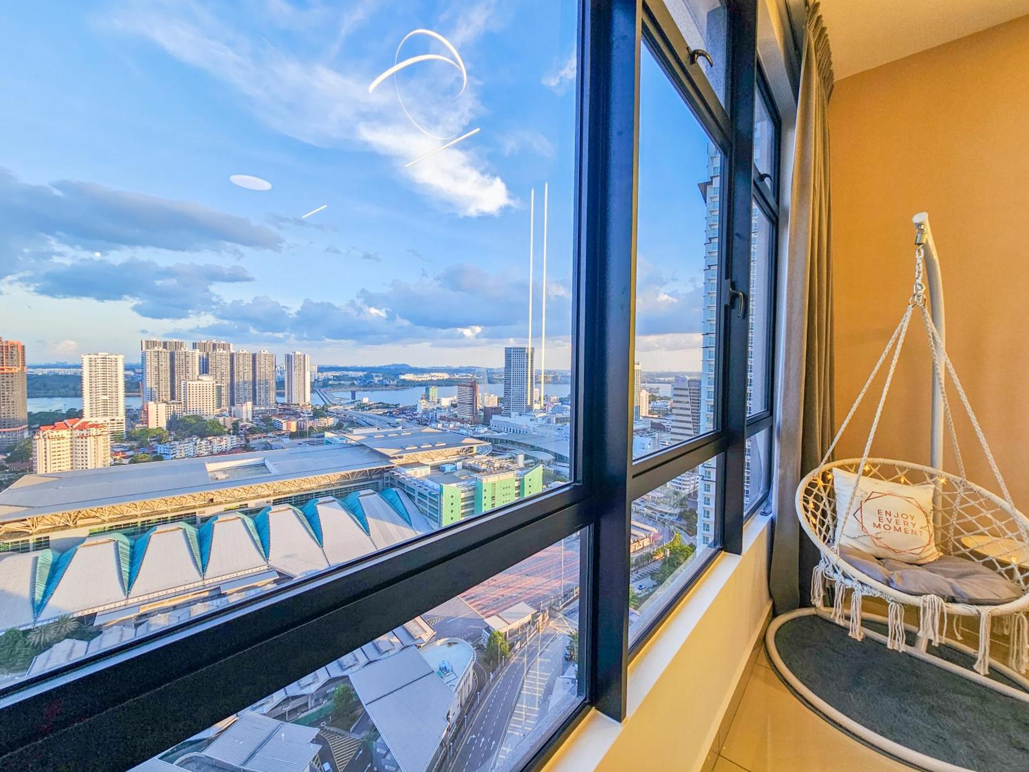 Twin Tower Residence By Nest Home【5 Mins Walk To Ciq】 Johor Bahru Dış mekan fotoğraf
