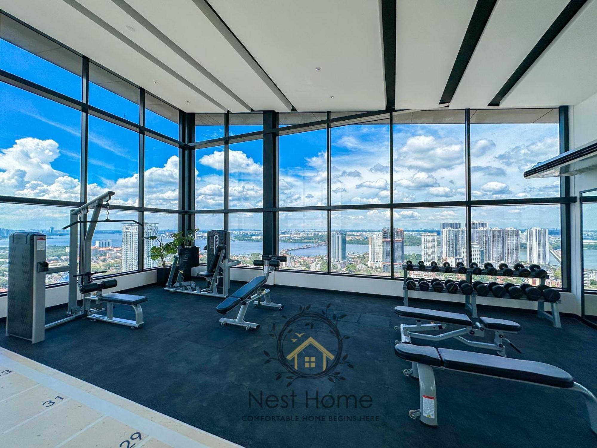 Twin Tower Residence By Nest Home【5 Mins Walk To Ciq】 Johor Bahru Dış mekan fotoğraf