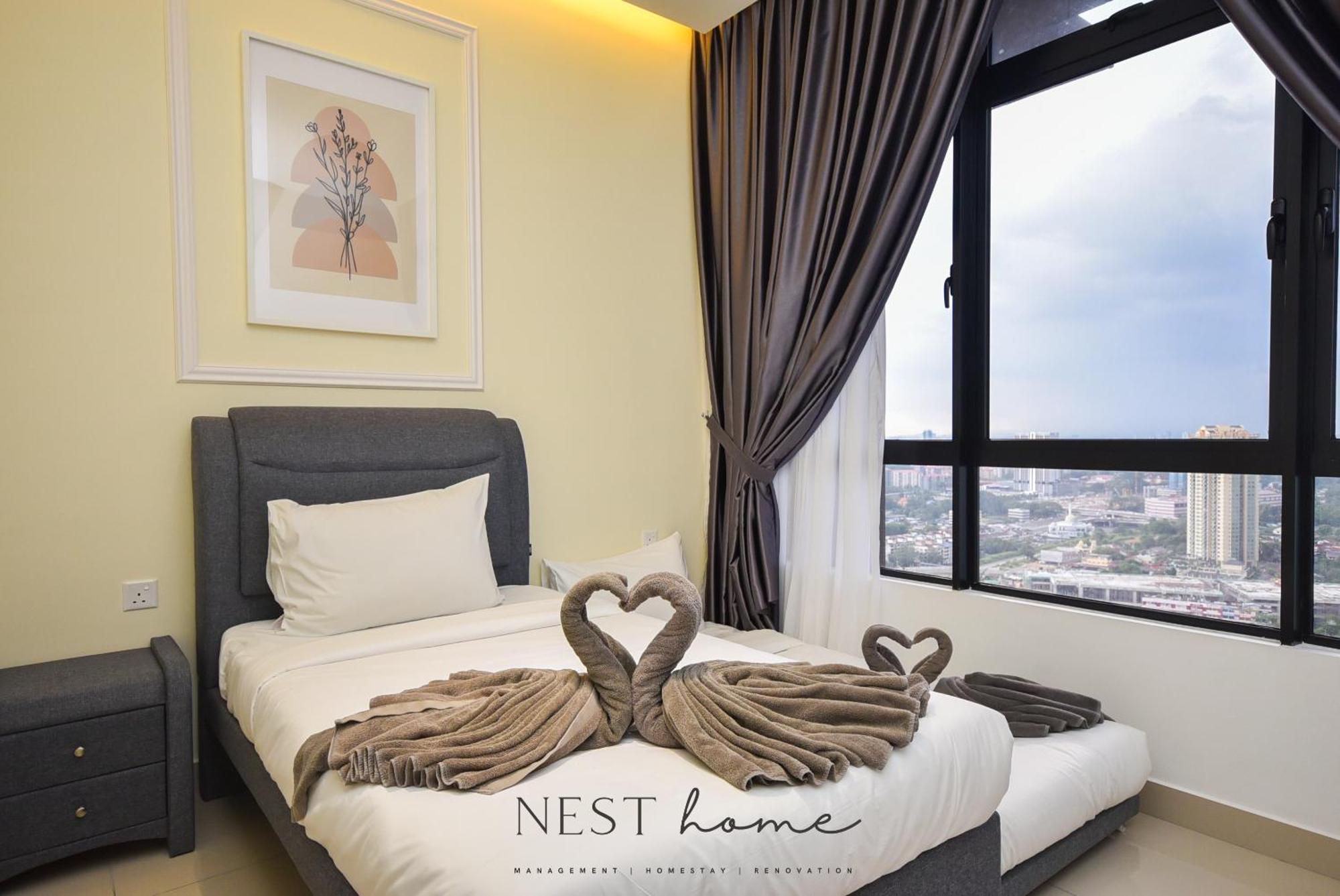 Twin Tower Residence By Nest Home【5 Mins Walk To Ciq】 Johor Bahru Dış mekan fotoğraf